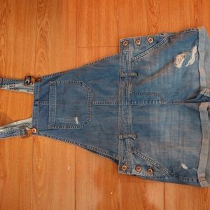 forever 21 jean overalls